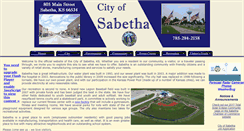 Desktop Screenshot of cityofsabetha.com